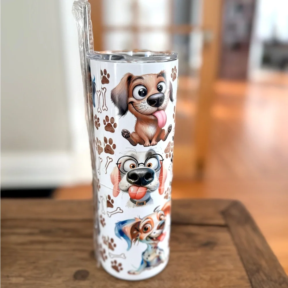 • Life is Better with Dogs • 20oz Tumbler